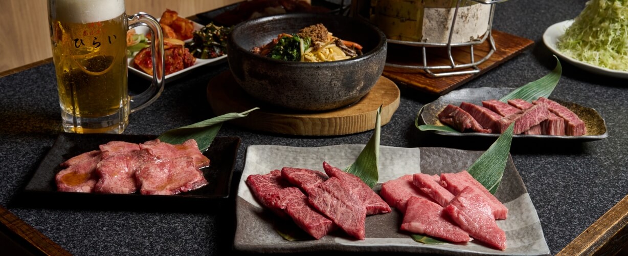 焼肉ホルモンひらいのコース