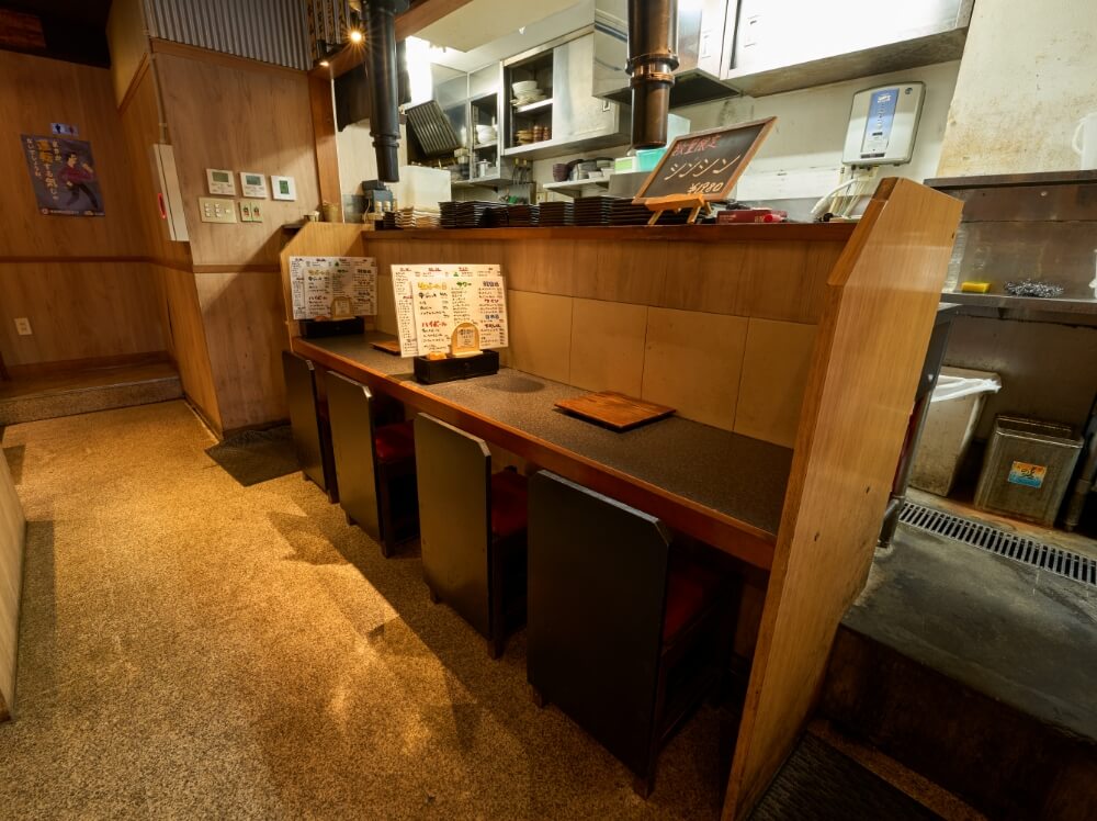 カウンターで1人焼肉